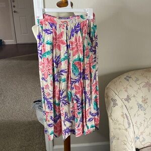 Vintage Casablanca Hawaiian skirt